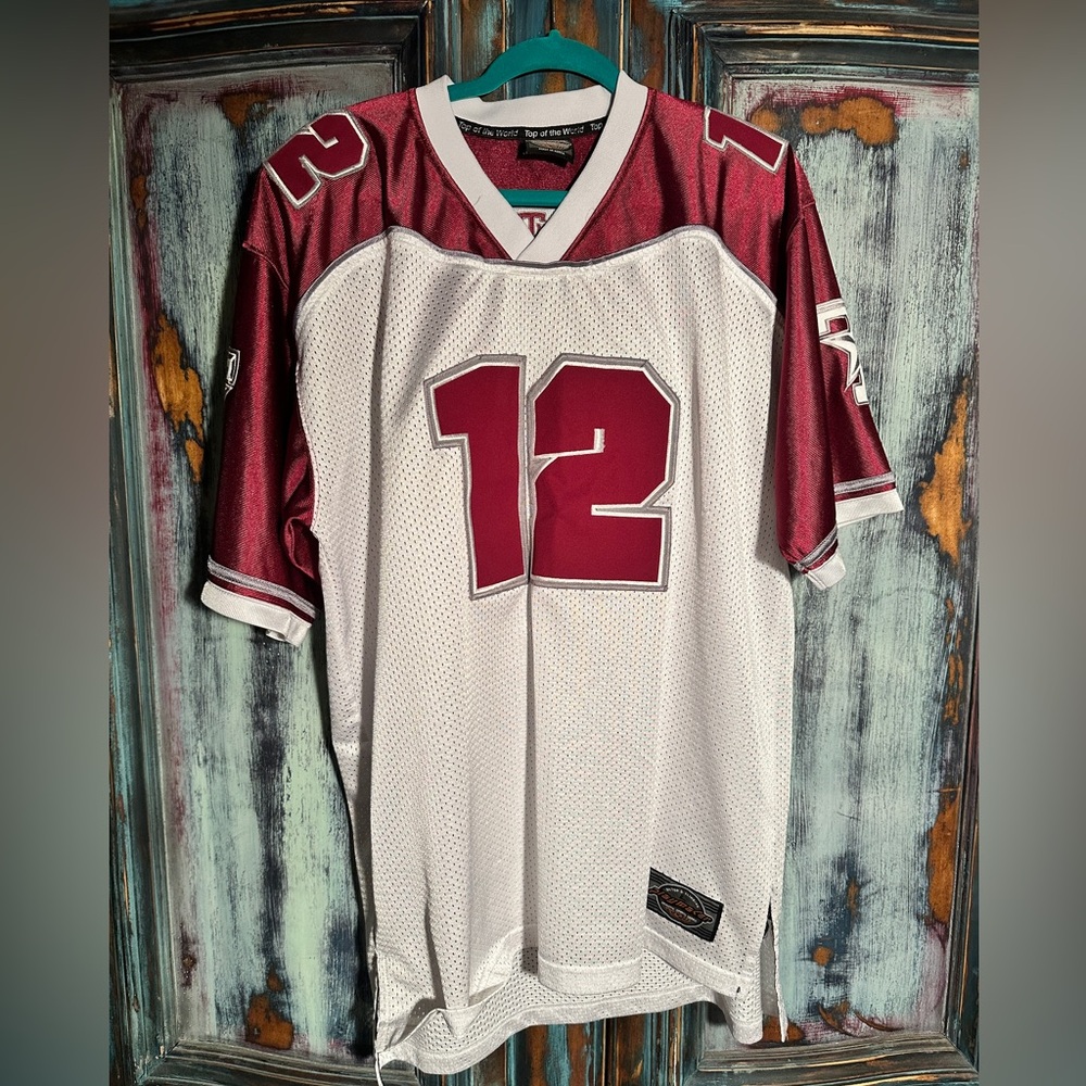 Texas A&M Football Jersey. Number 12. Size men's XL
